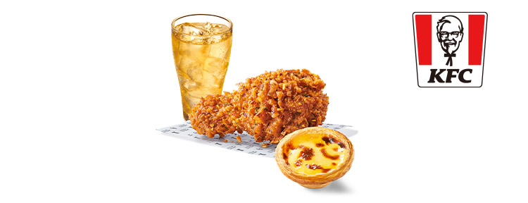 肯德基 青花椒香麻脆雞+蛋撻 套餐 好禮即享券