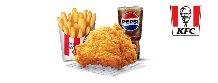 肯德基 咔啦脆雞+脆薯 套餐 好禮即享券