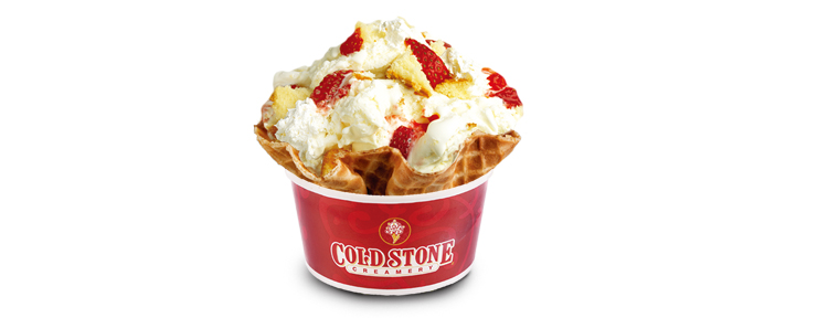 COLD STONE中杯經典冰淇淋(含原味脆餅)兌換券